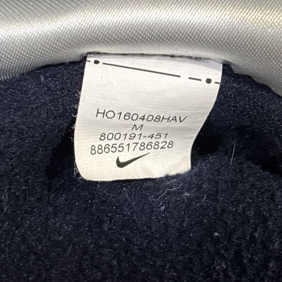 Nike DriFit Sweatpants Men's Medium Blue Therma Athletic Lounge Sweats Pants - Picture 12 of 12